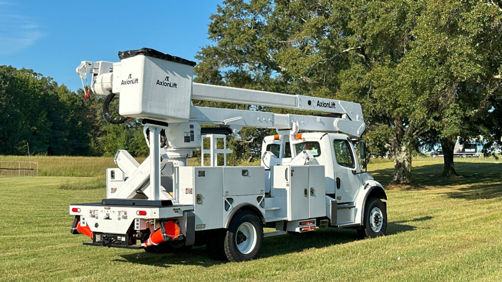 The MH55 A High-Performance Bucket Truck for Utility Contractors